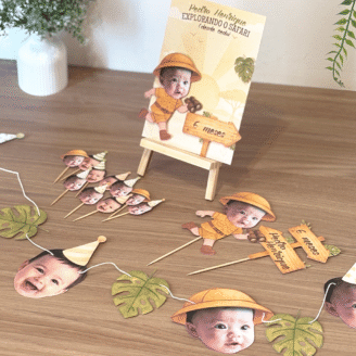 Pacote Personalizado: Safari Baby (Verde)
