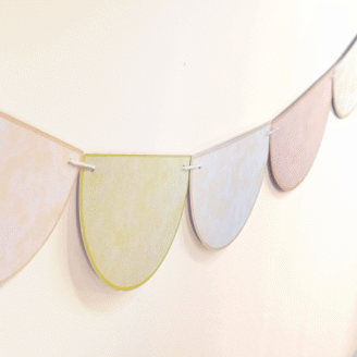 Bandeirola Meia-Lua: Safari Baby (Verde) - 1pc