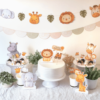 Kit Festa: Safari Baby (Verde)